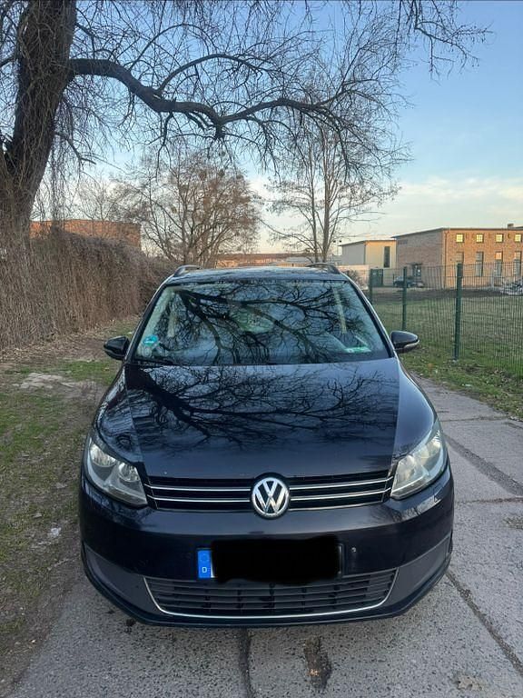 Gebraucht VW Touran Highline 150 PS (110 kW) 2012 Schwarz Van / Kleinbus