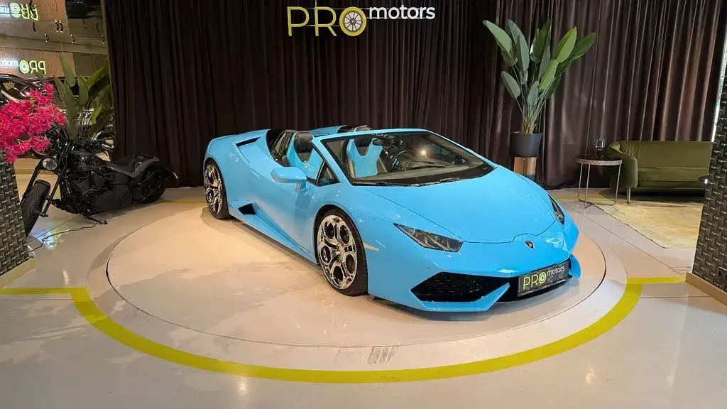Gebraucht Lamborghini Huracán 610 PS (448 kW) 2017 Blau Cabrio