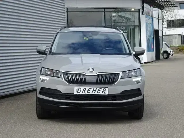 Gebraucht Skoda Karoq Style 150 PS (110 kW) 2018 Steelgrau SUV