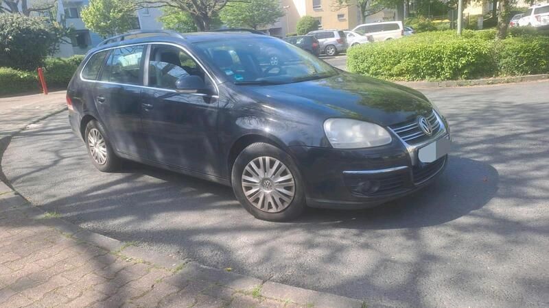 Schwarz Gebraucht 2007 VW Golf V Kombi | 800 € - Bild 1/4