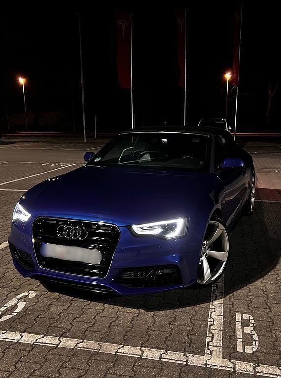 Gebraucht Audi A5 Cabriolet S-Line 177 PS (130 kW) 2016 Blau Cabrio