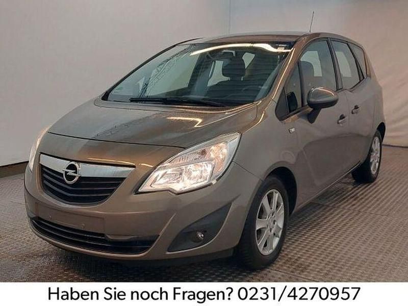 Grau Gebraucht 2010 Opel Meriva Edition Van / Kleinbus | 7.900 € (Etwas zu teuer) - Bild 1/4