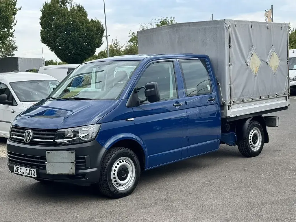 Usata VW Transporter 150 CV (110 kW) 2017 Blu Furgone