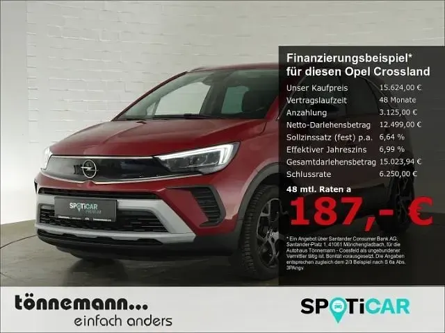 Gebraucht Opel Crossland Elegance 110 PS (80 kW) 2023 SUV