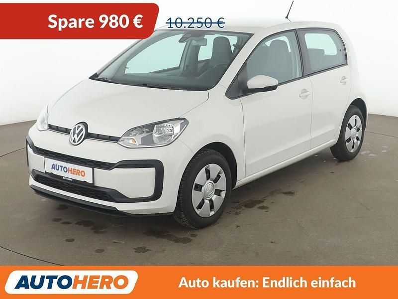 Gebraucht VW up! move up! 90 PS (66 kW) 2017 Weiß Kleinwagen
