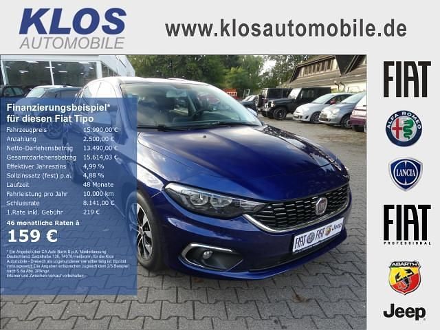 Blau Gebraucht 2019 Fiat Tipo Mirror Limousine | 15.990 € (Teuer) - Bild 1/4