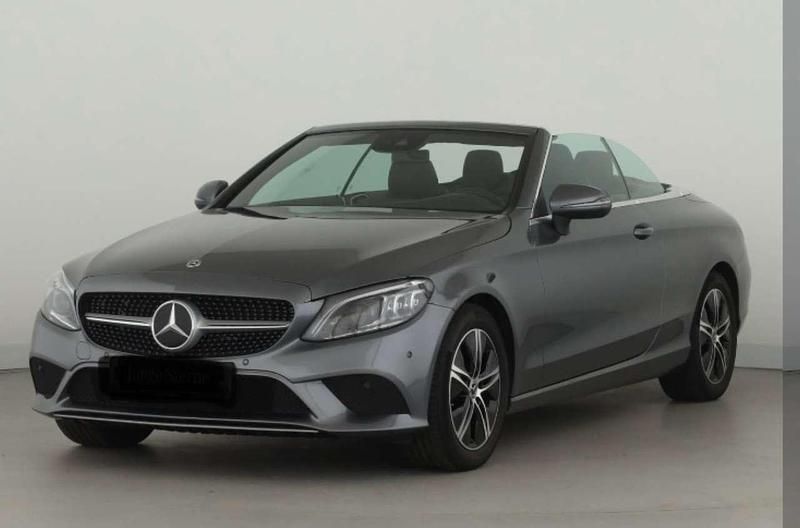 Grau Gebraucht 2019 Mercedes C220 Cabrio | 35.999 € (Fairer Preis) - Bild 1/4