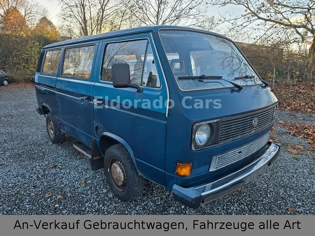 Gebraucht VW T3 77 PS (56 kW) 1985 Blau Van