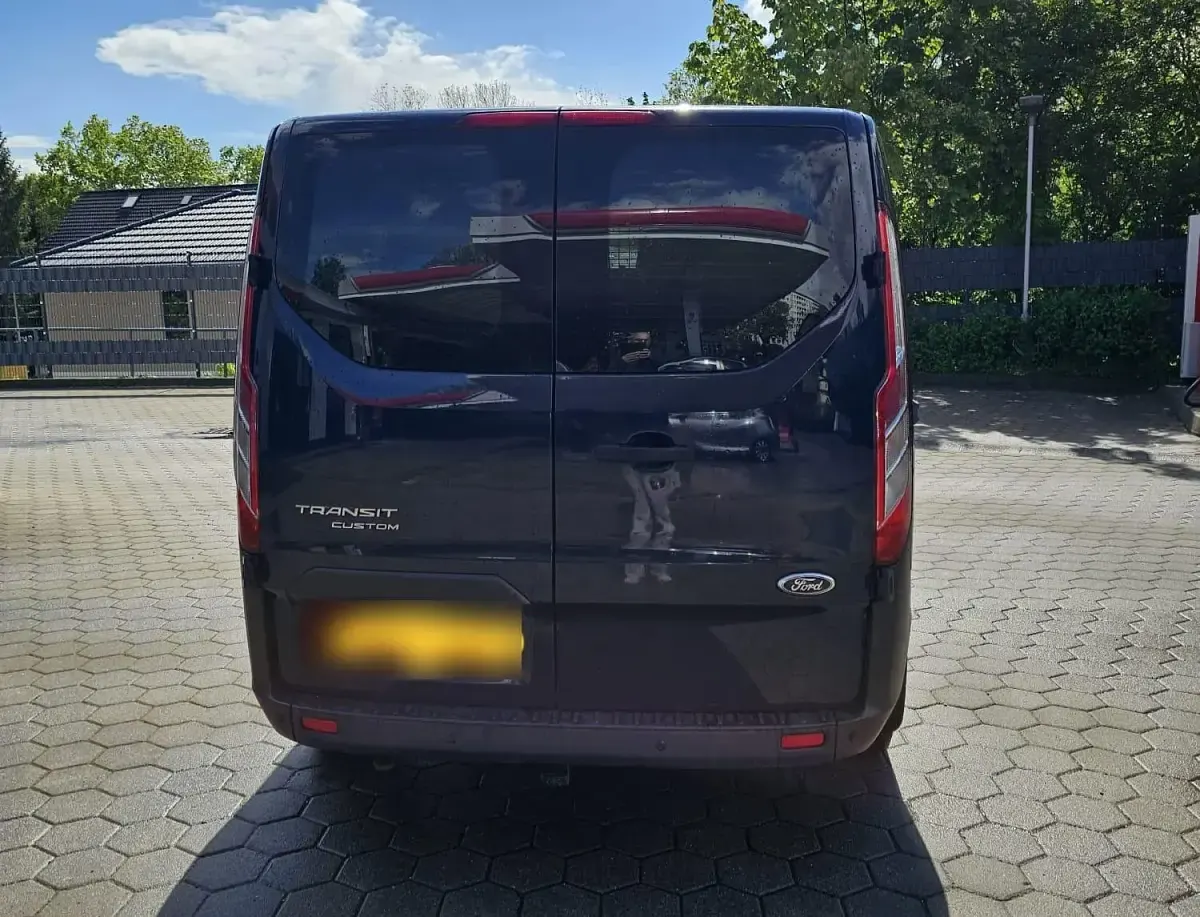 Gebraucht Ford Transit Custom 101 PS (74 kW) 2013 Blau Van / Kleinbus