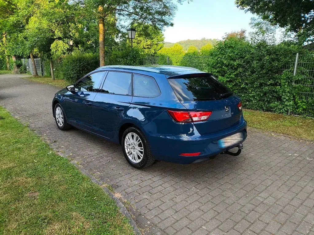 Gebraucht Seat Leon ST Style 110 PS (80 kW) 2018 Blau Kombi
