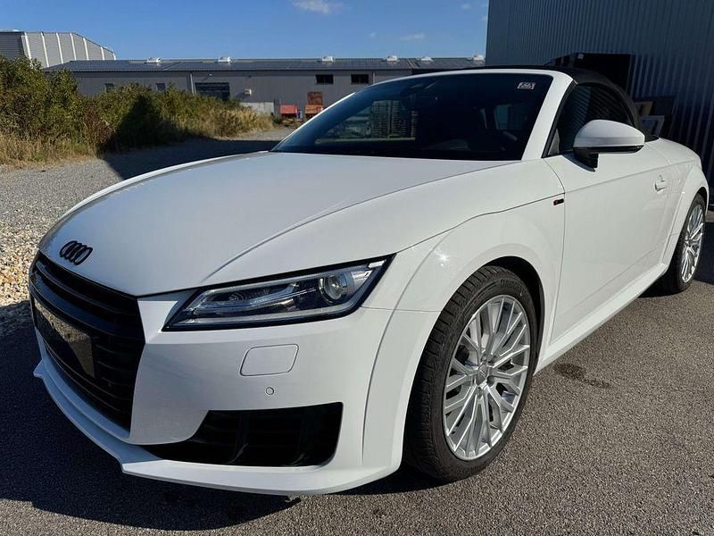 Weiß Gebraucht 2016 Audi TT S-Line Cabrio | 25.000 € (Fairer Preis) - Bild 1/4