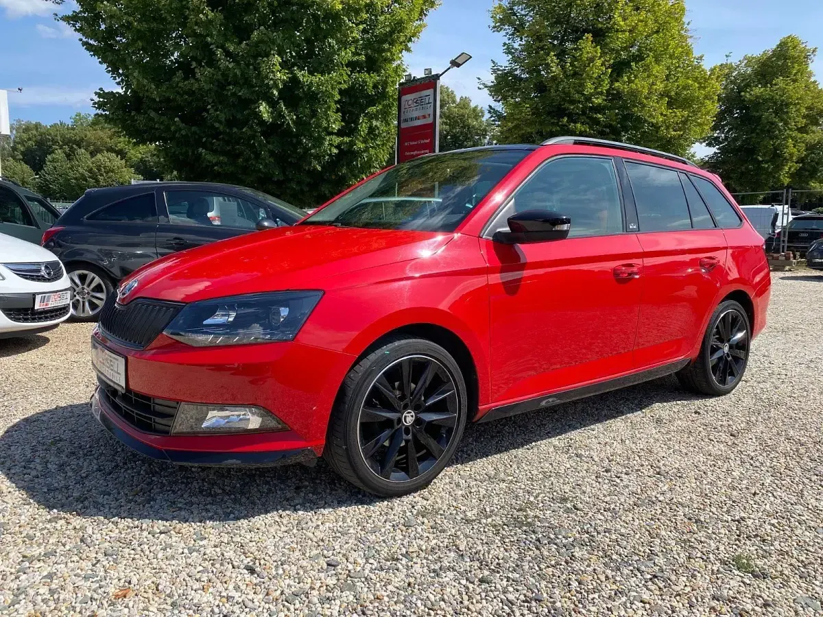 Gebraucht Skoda Fabia Monte Carlo 90 PS (66 kW) 2016 Rot Kombi