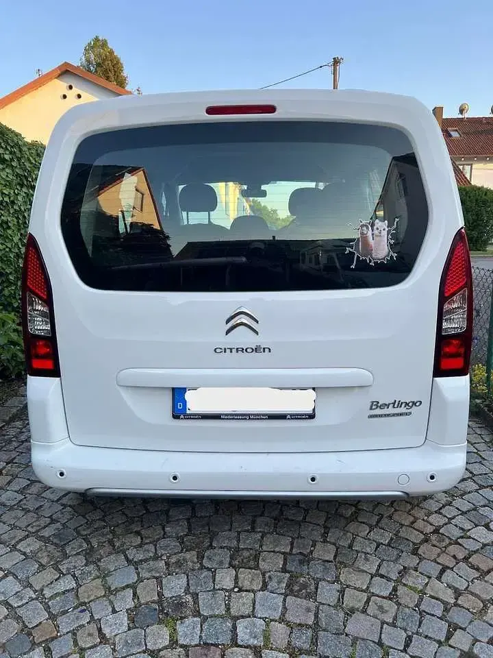 Gebraucht Citroën Berlingo 98 PS (72 kW) 2015 Weiß Van / Kleinbus