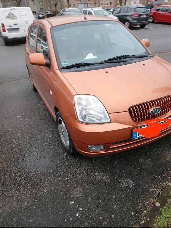 Gebraucht Kia Picanto 75 PS (55 kW) 2005 Orange Kleinwagen