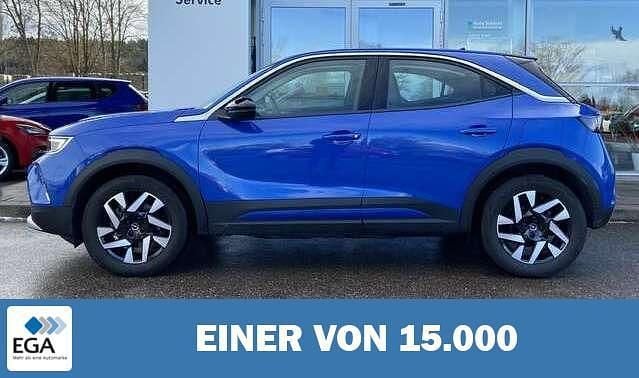 Blau metallic Gebraucht 2022 Opel Mokka-e Elegance SUV | 18.310 € (Fairer Preis) - Bild 1/4