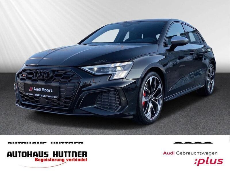 Mythosschwarz metallic Gebraucht 2024 Audi S3 Ambiente Limousine | 50.555 € (Teuer) - Bild 1/4