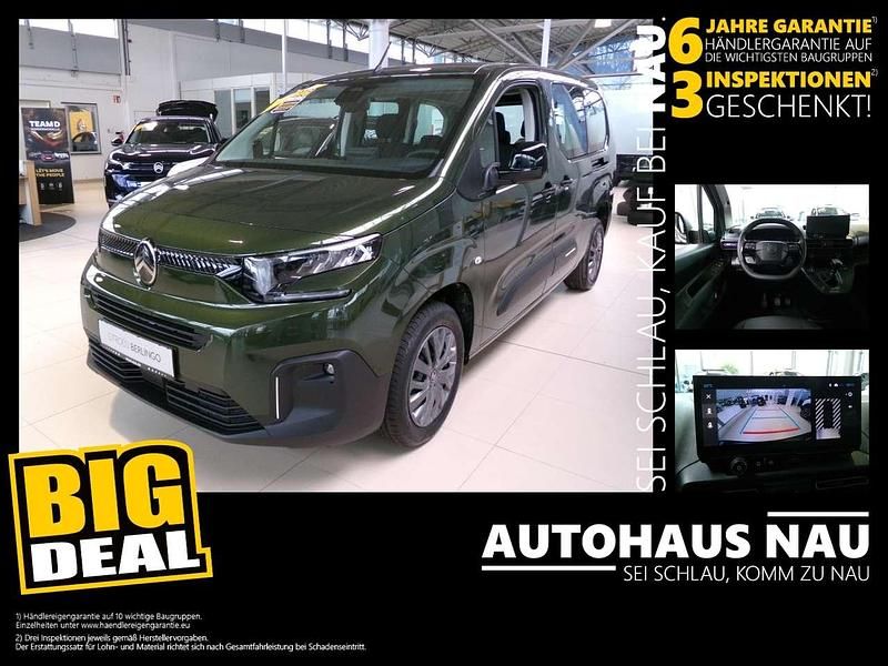 Neu Citroën Berlingo 131 PS (96 kW) 2026 Sirkkagrün Van / Kleinbus