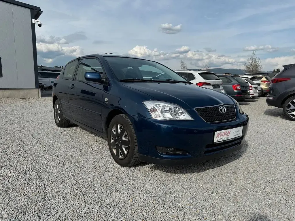 Gebraucht Toyota Corolla Sol 97 PS (71 kW) 2004 Blau Limousine