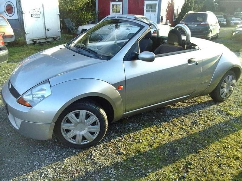 Stratosilber metallic Gebraucht 2004 Ford StreetKa Basis Cabrio | 899 € (Superpreis) - Bild 1/4