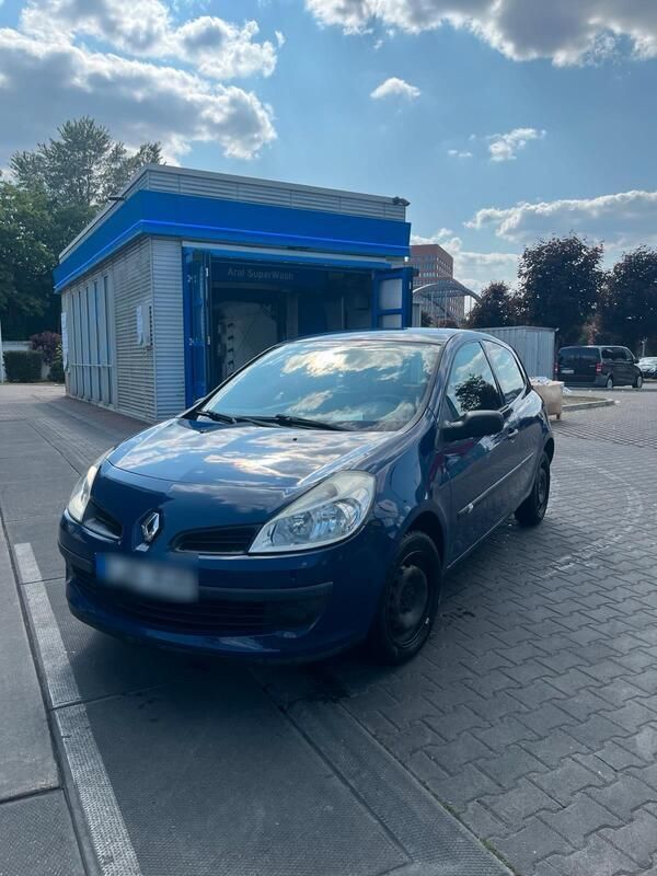 Blau Gebraucht 2008 Renault Clio III Kleinwagen | 1.150 € - Bild 1/4