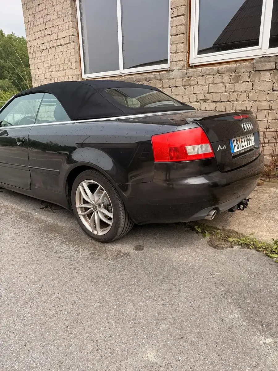 Gebraucht Audi A4 Cabriolet 170 PS (125 kW) 2002 Schwarz Cabrio
