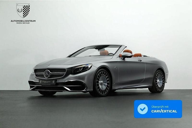 Grau Gebraucht 2018 Mercedes S650 Maybach Cabrio | 309.900 € - Bild 1/4