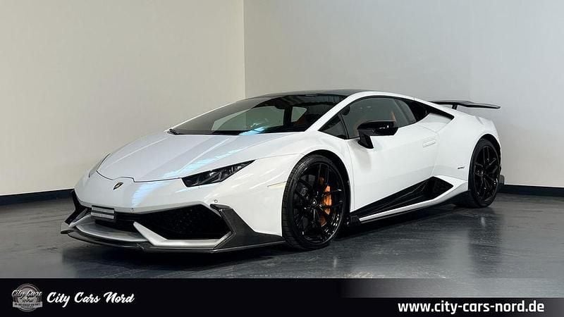 Weiß Gebraucht 2015 Lamborghini Huracán Coupé | 181.999 € (Superpreis) - Bild 1/4