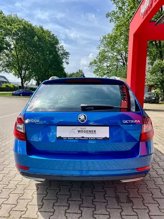 Gebraucht Skoda Octavia Style 190 PS (139 kW) 2019 Blau Kombi