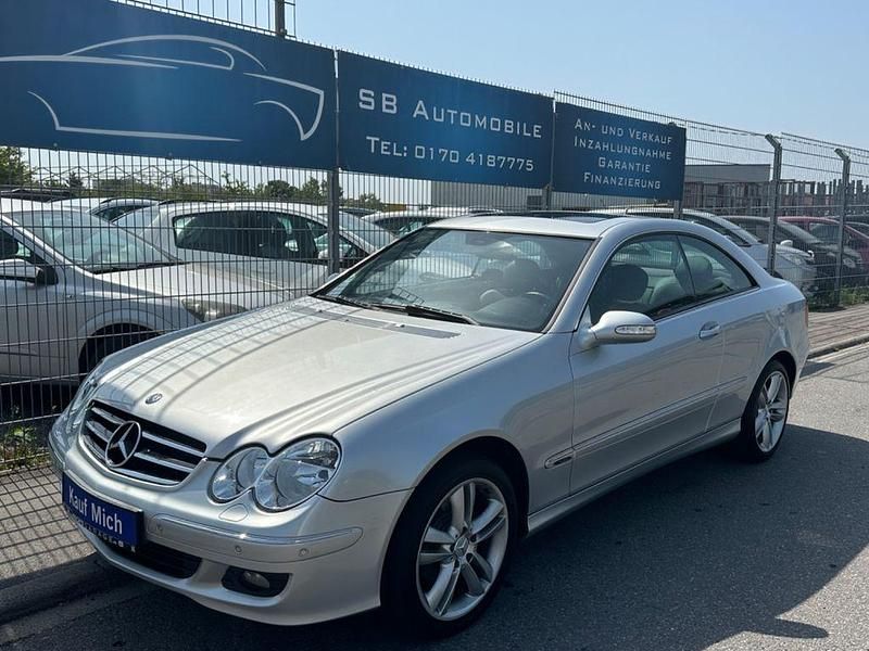 Silber Gebraucht 2006 Mercedes CLK200 Avantgarde Coupé | 5.990 € (Teuer) - Bild 1/4