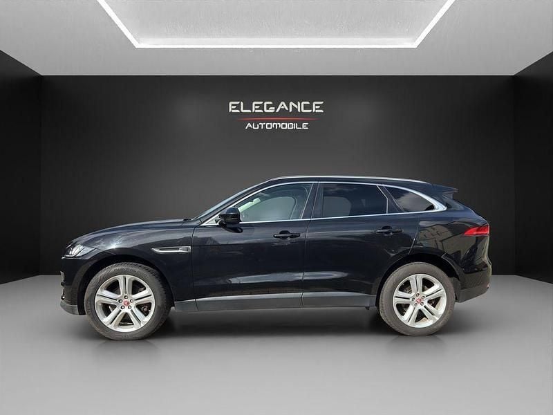 Gebraucht Jaguar F-Pace Portfolio 300 PS (220 kW) 2017 Schwarz SUV