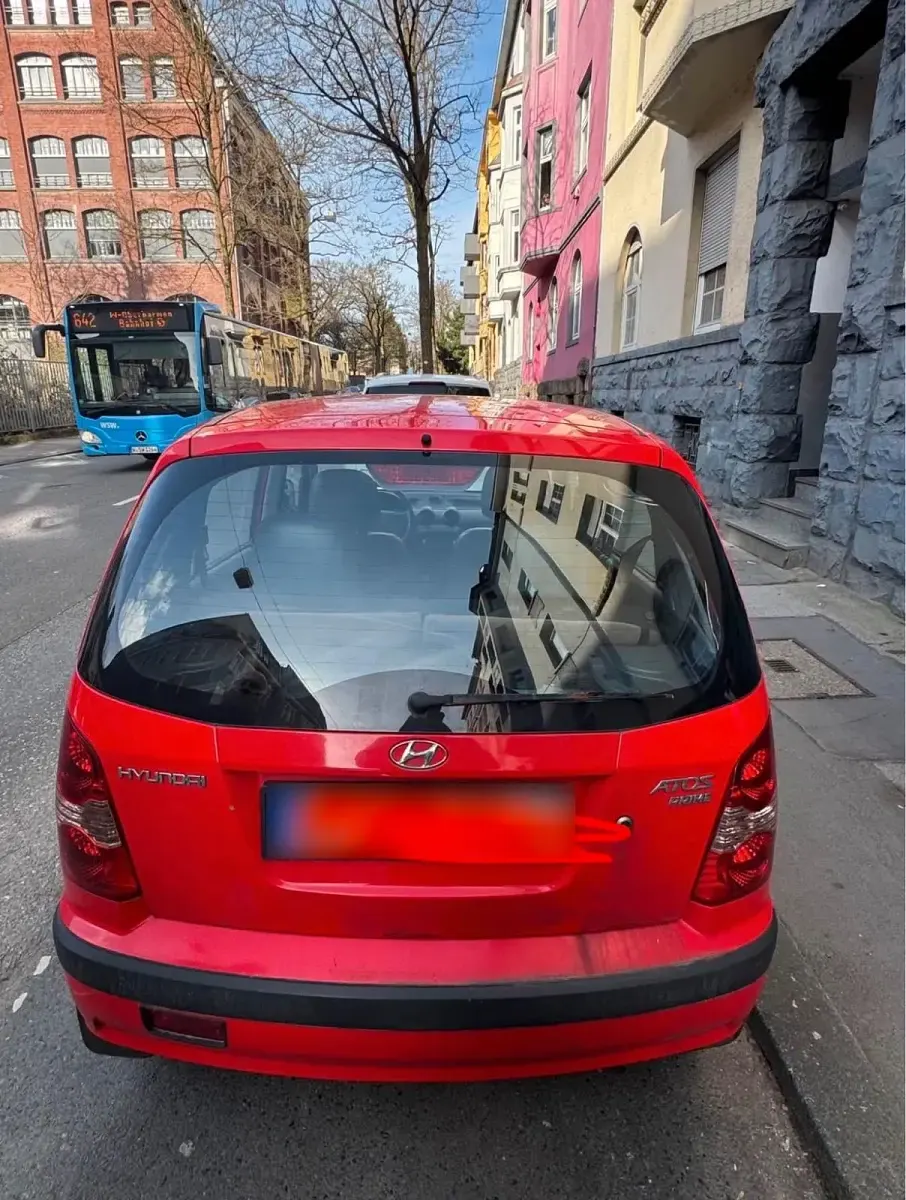 Gebraucht Hyundai Atos 63 PS (46 kW) 2008 Rot Kleinwagen
