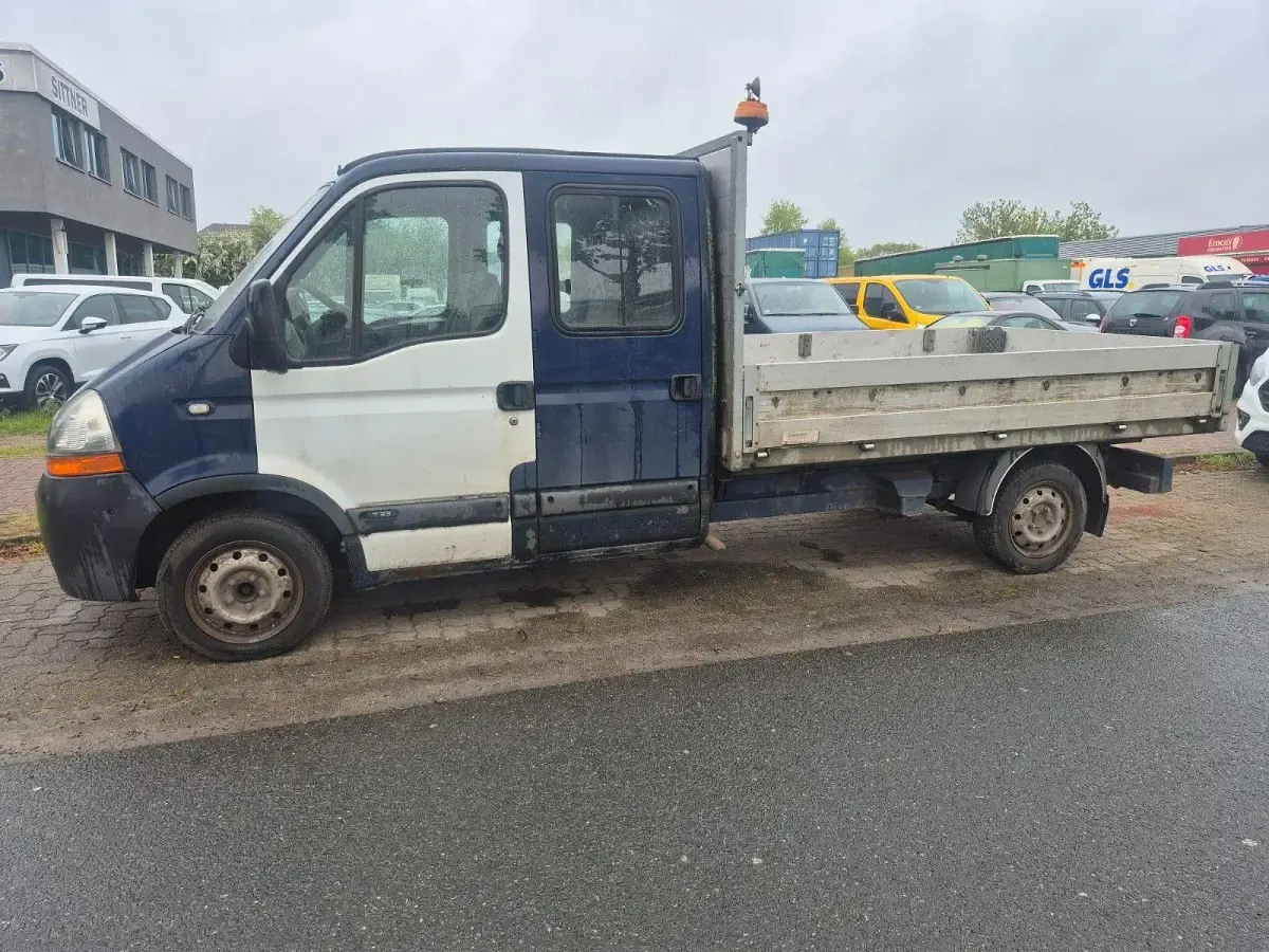 Gebraucht Renault Master 130 PS (95 kW) 2008 Blau Van / Kleinbus