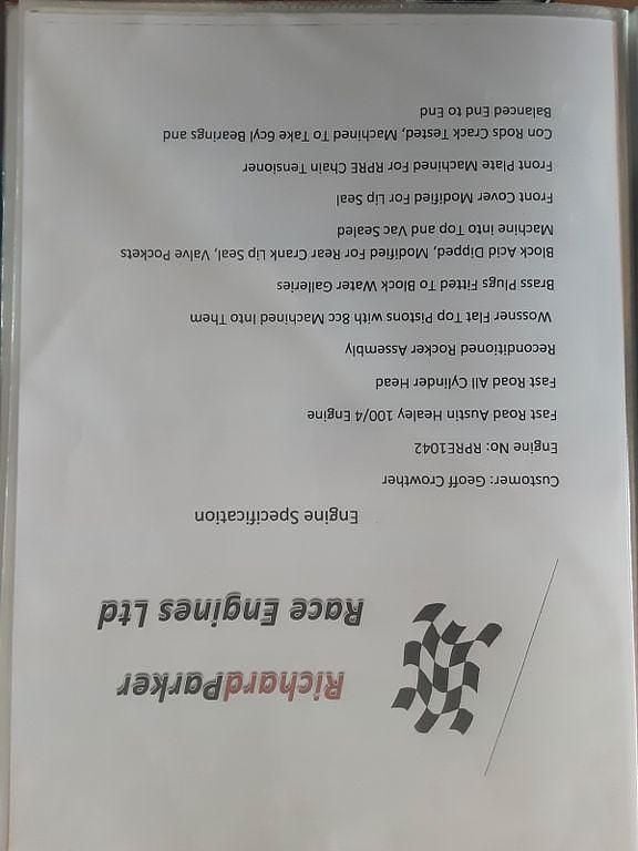 Gebraucht Austin Healey 100 140 PS (102 kW) 1954 Schwarz Cabrio