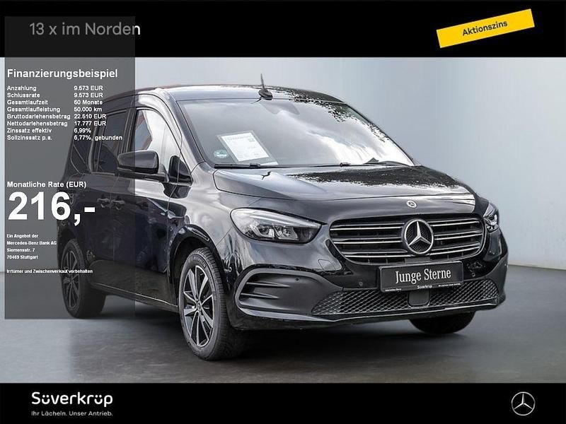 Schwarz Gebraucht 2023 Mercedes T160 Progressive Van / Kleinbus | 27.350 € (Fairer Preis) - Bild 1/4