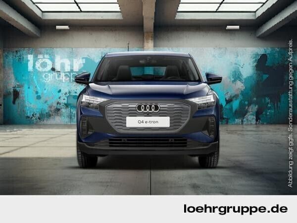 Neu Audi Q4 Sportback e-tron Basis 125 kW (170 PS) 2025 Grau (kieselgrau) SUV