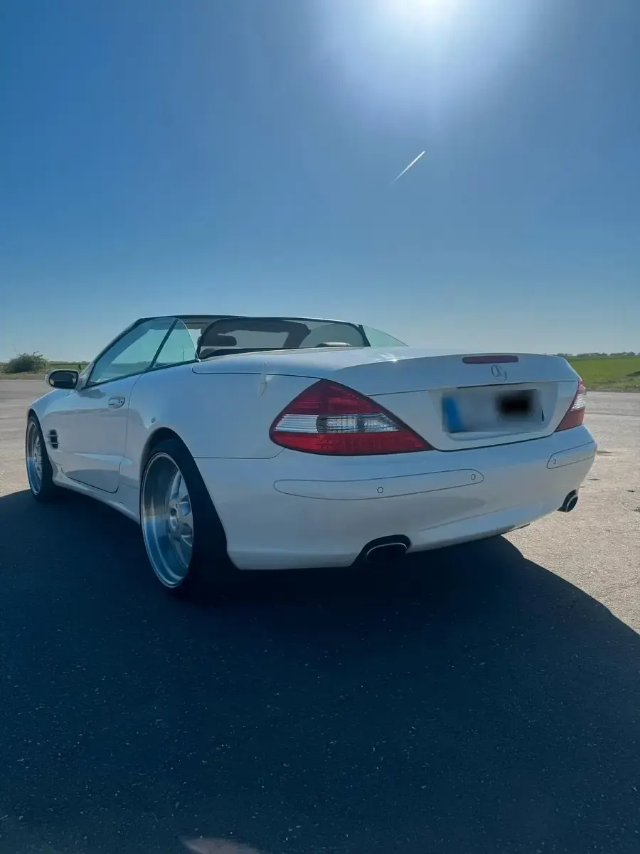 Gebraucht Mercedes SL350 272 PS (200 kW) 2008 Weiß Cabrio