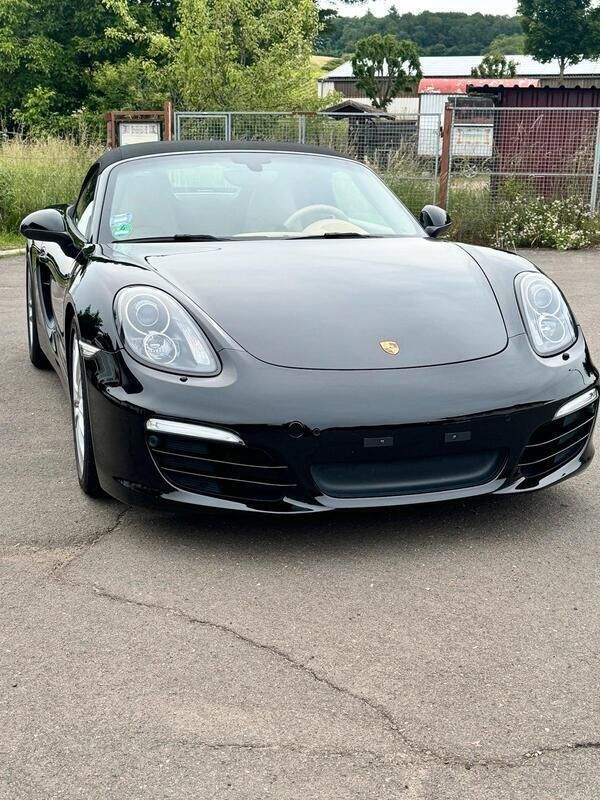 Schwarz Gebraucht 2013 Porsche Boxster Cabrio | 31.790 € (Superpreis) - Bild 1/4