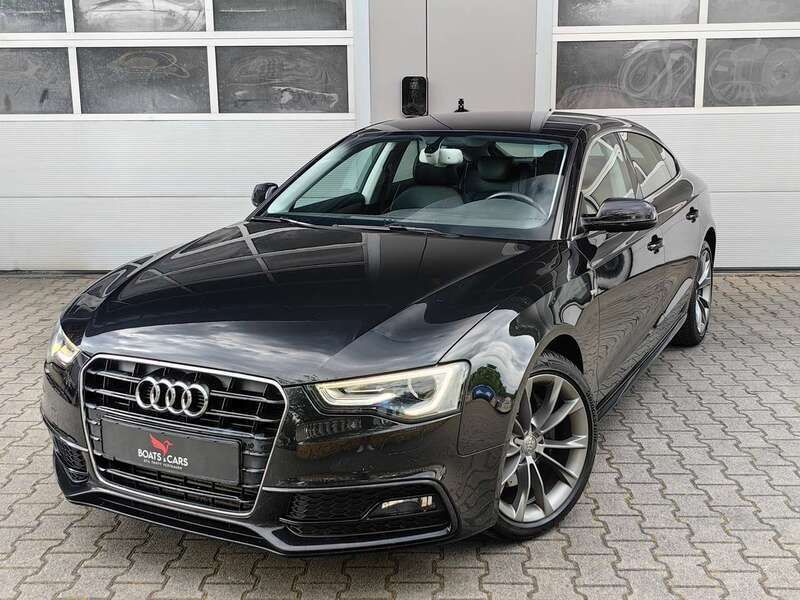 Phantomschwarz perleffekt Gebraucht 2013 Audi A5 S-Line Coupé | 12.990 € (Fairer Preis) - Bild 1/4