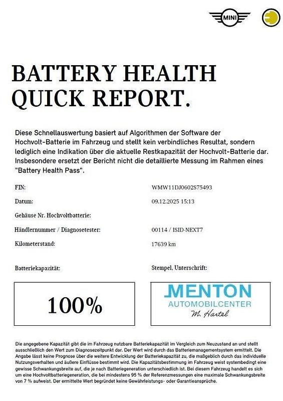 Gebraucht Mini Cooper SE Classic 135 kW (184 PS) 2022 Grau Kleinwagen