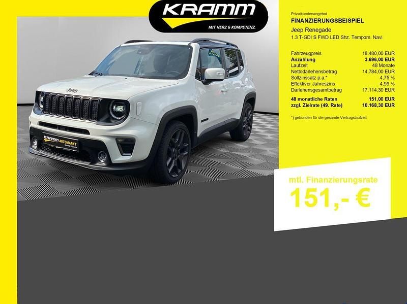 Gebraucht Jeep Renegade 150 PS (110 kW) 2021 Weiß SUV