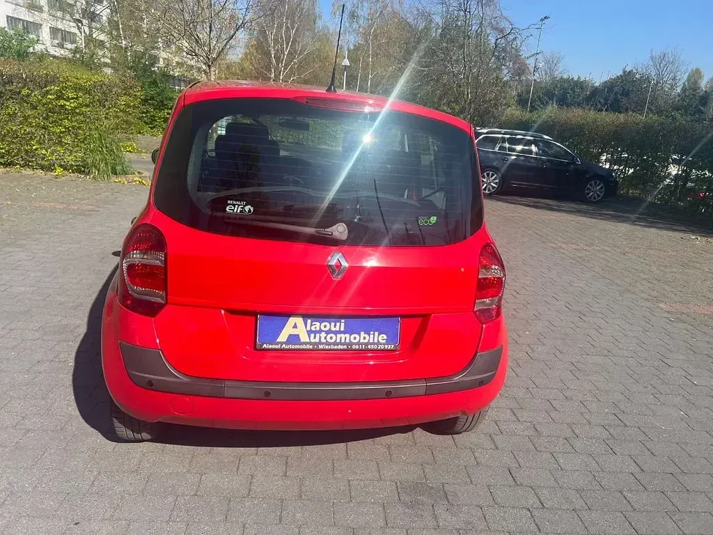 Gebraucht Renault Modus Authentique 75 PS (55 kW) 2009 Rot Van / Kleinbus