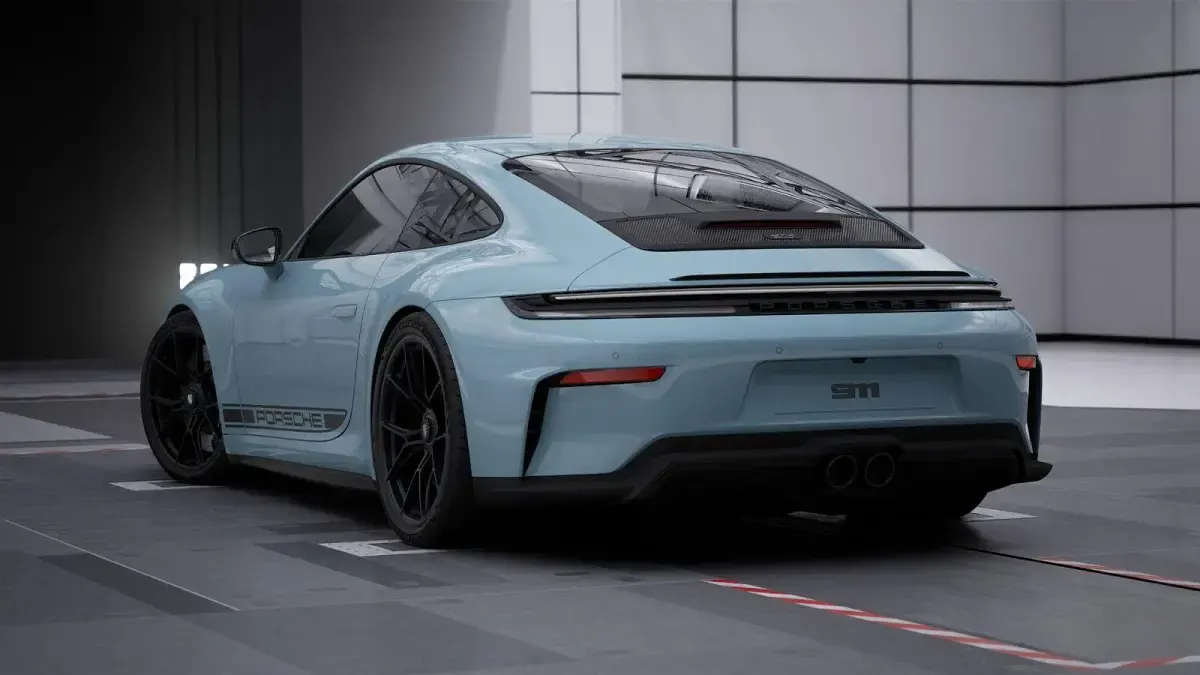 Neu Porsche 911 GT3 Touring 510 PS (375 kW) 2026 Blau Coupé