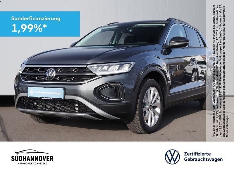 Grau Gebraucht 2024 VW T-Roc Life SUV | 29.690 € (Guter Preis) - Bild 1/4