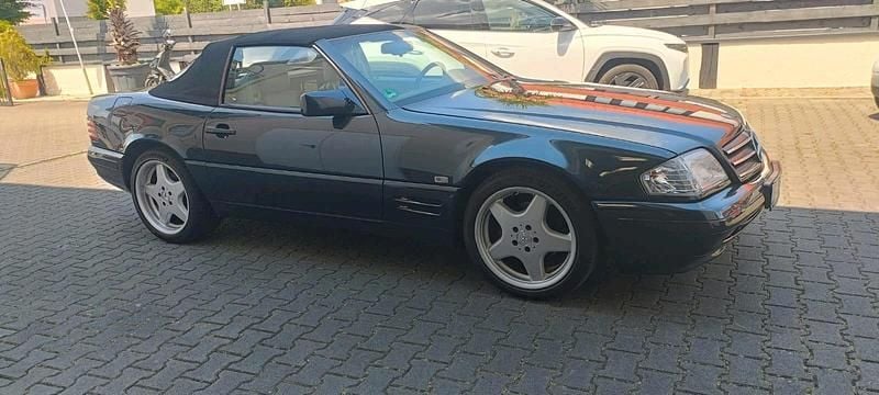 Gebraucht Mercedes SL320 231 PS (169 kW) 1995 Blau Cabrio