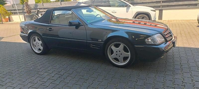 Gebraucht Mercedes SL320 1995 Blau Cabrio