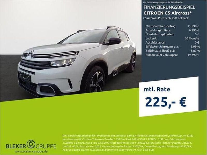 Perlmutt weiß Gebraucht 2022 Citroën C5 Aircross Feel SUV | 17.880 € (Fairer Preis) - Bild 1/3