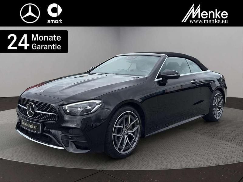 Unilack schwarz Gebraucht 2021 Mercedes E200 AMG Cabrio | 44.980 € (Etwas zu teuer) - Bild 1/4