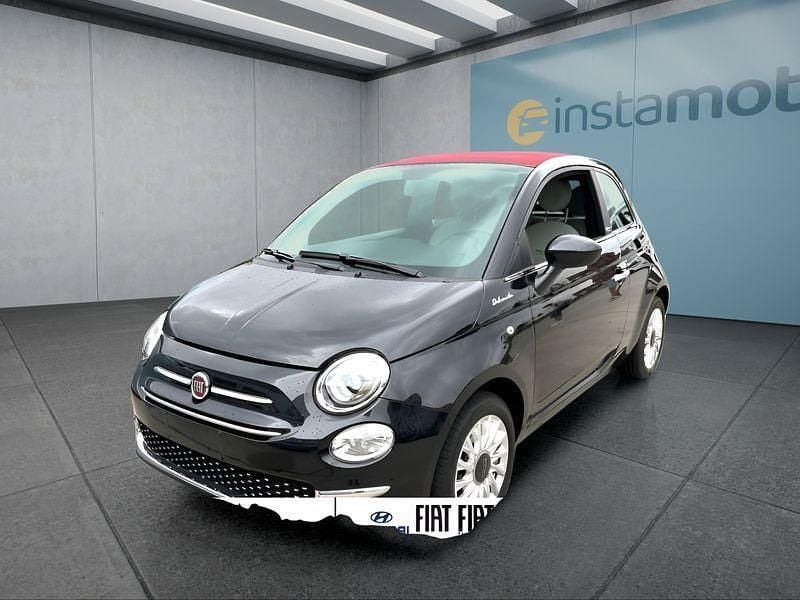 Schwarz Gebraucht 2021 Fiat 500C Dolcevita Cabrio | 13.499 € (Fairer Preis) - Bild 1/4