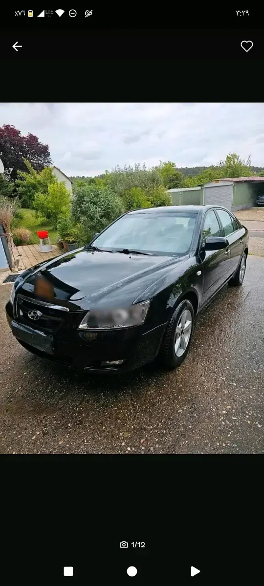 Gebraucht Hyundai Sonata 140 PS (102 kW) 2007 Schwarz Limousine