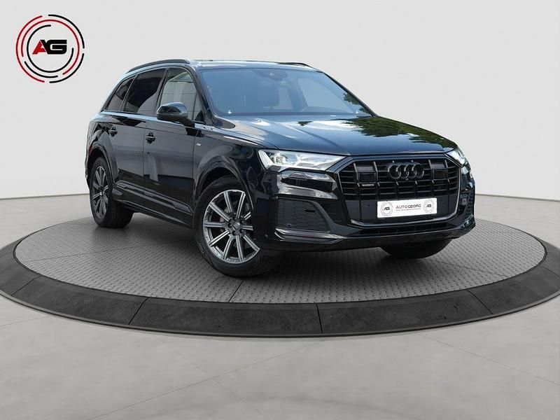 Brillantschwarz Gebraucht 2020 Audi Q7 S-Line SUV | 52.900 € (Fairer Preis) - Bild 1/4